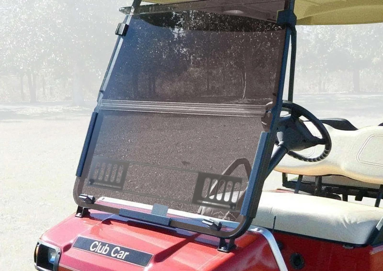 ACED Parts Tinted Vented Windshield for Club Car DS