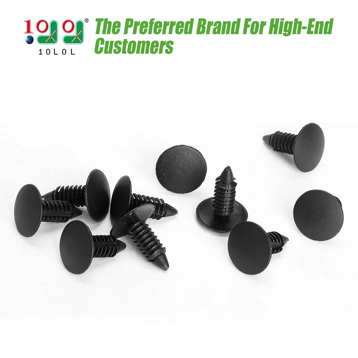 10L0L Golf Cart Plastic Push Rivets, 1/4 x 3/4 Inch image 4