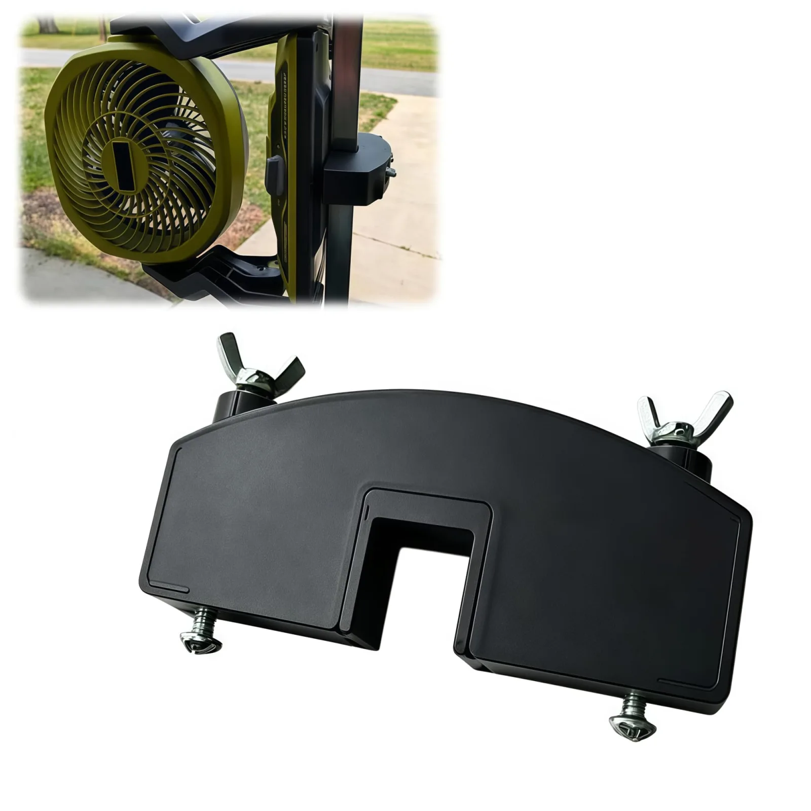 Generic Golf Cart Fan Mount for Ryobi PCL811, FSDT361