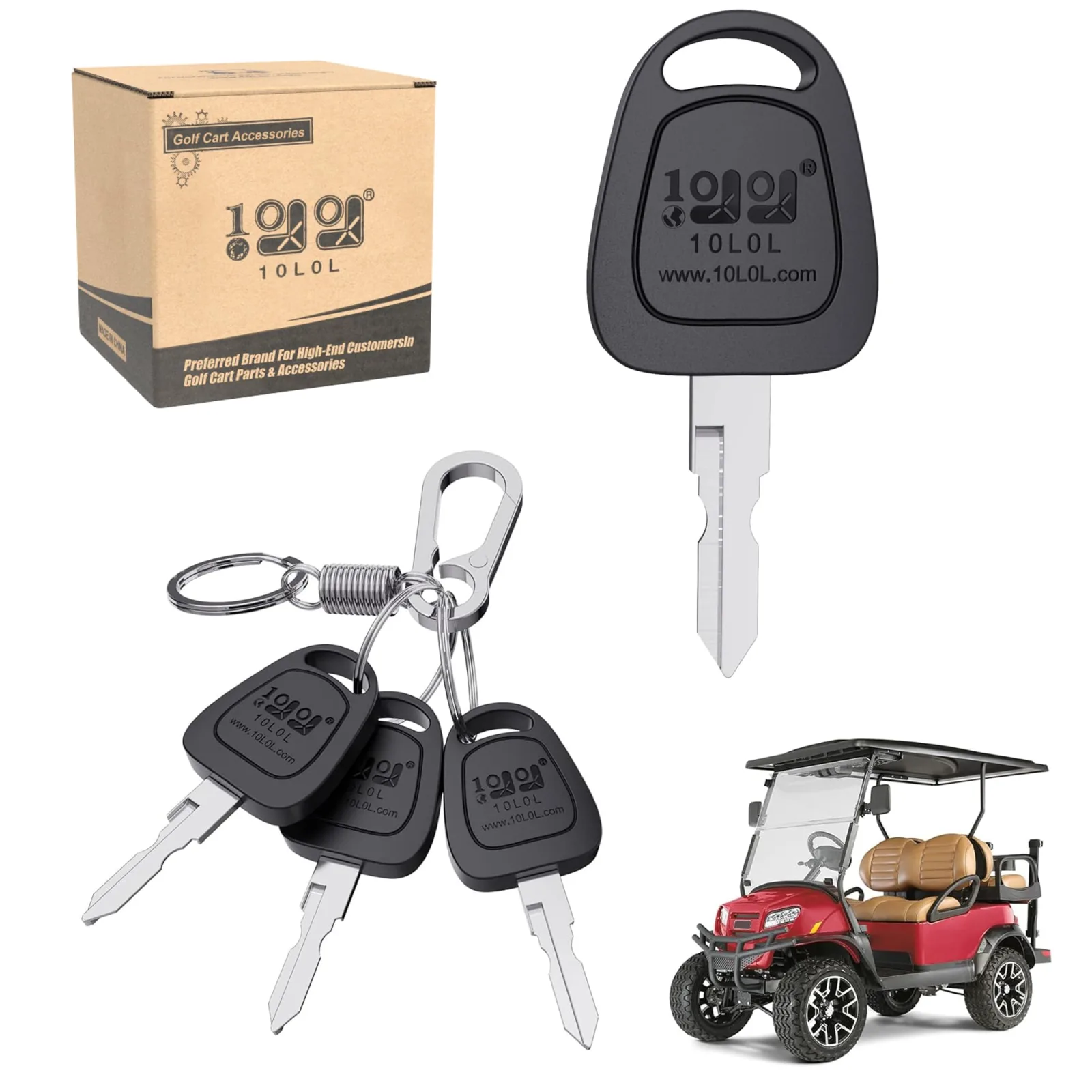 Club Car DS & Precedent Ignition Keys 1018163-01