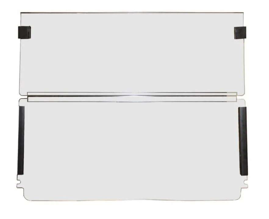 3G Clear Fold-Down Windshield for E-Z-GO TXT Freedom