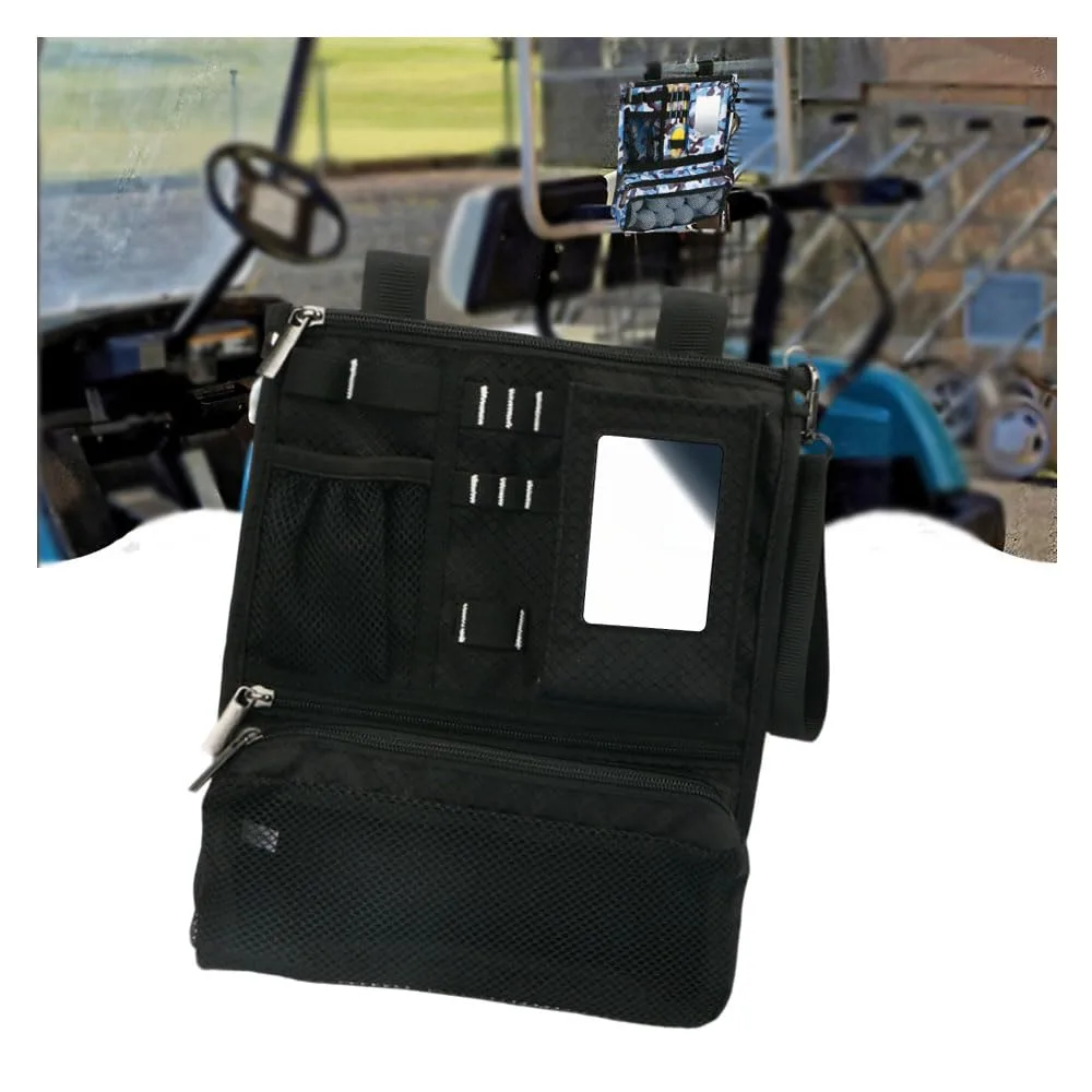 BDKZANLY Golf Cart Organizer Bag for Polaris Ranger 400
