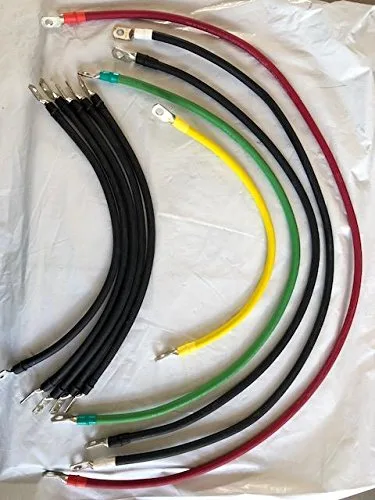 2-Gauge Battery Cable Set for Club Car DS IQ Drive