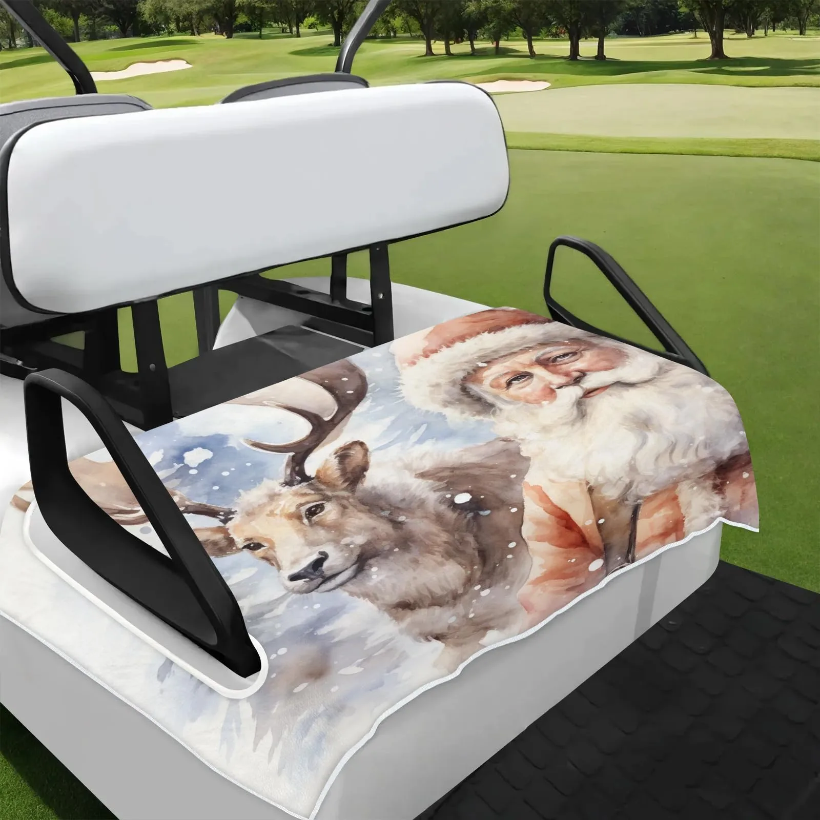 Tiveruda Golf Cart Seat Cover for Double Seats