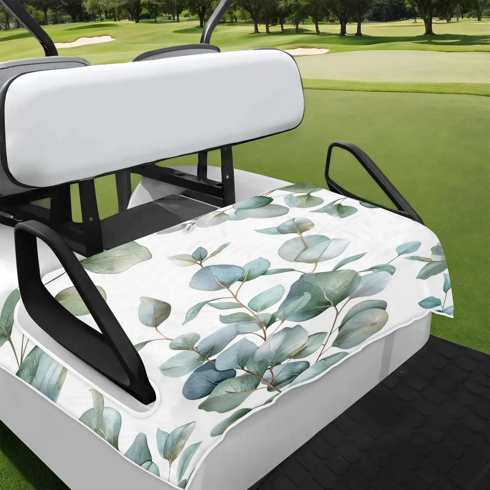Tiveruda Golf Cart Seat Cover for Double Seats