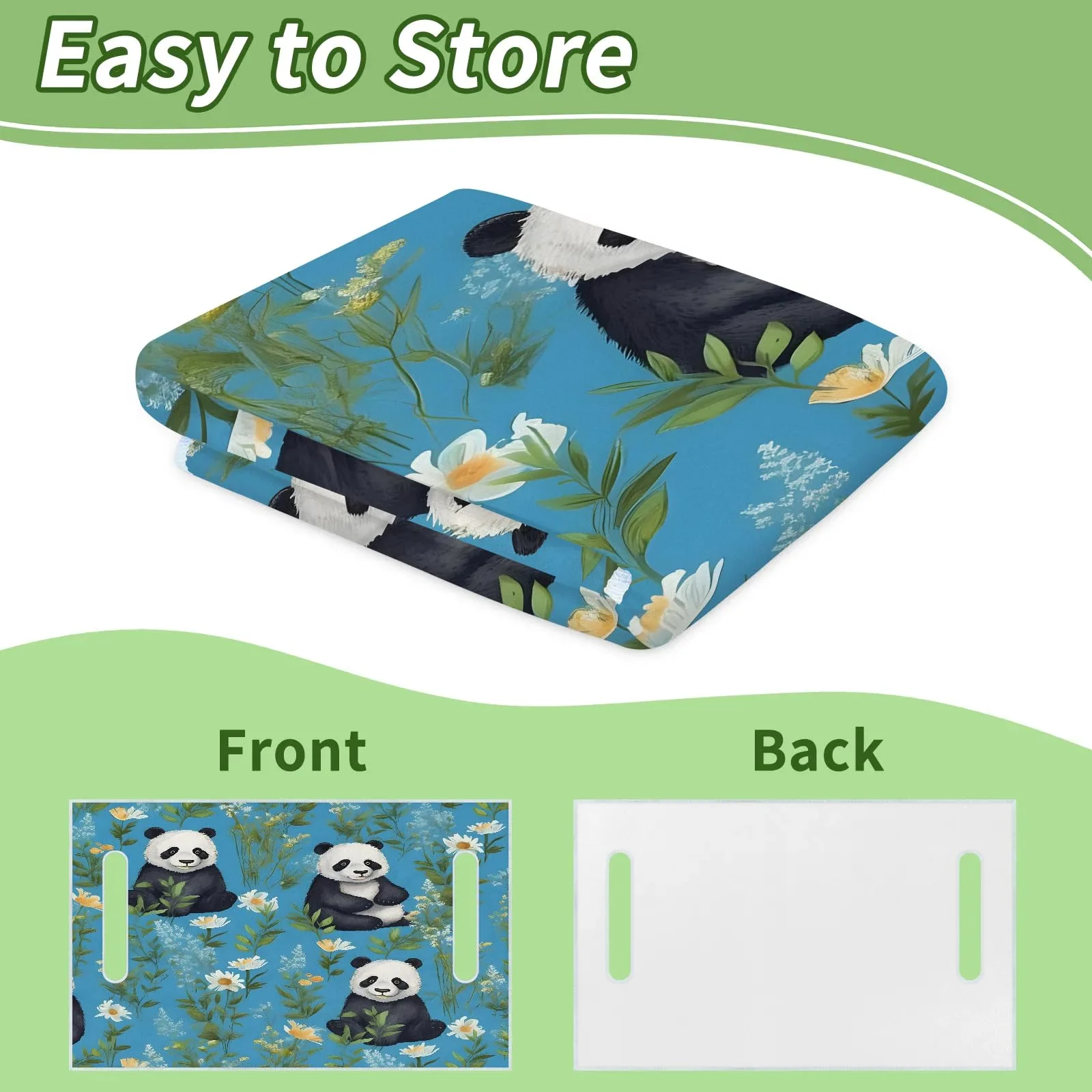 Tiveruda Golf Cart Seat Cover for Double Seats 51 x 31 in image 4