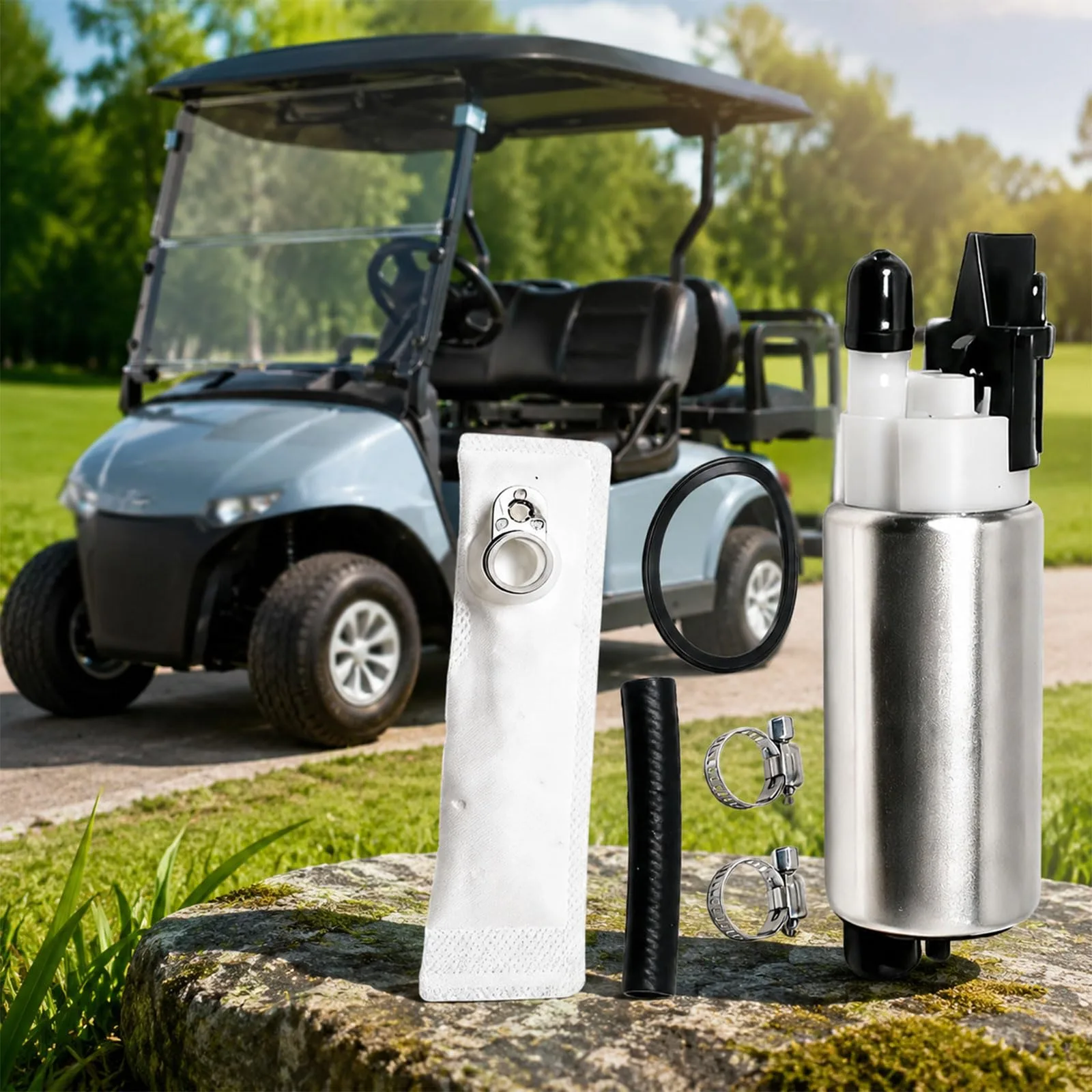 JXQVWYKZF Fuel Pump for E-Z-GO and Cushman Golf Carts image 2