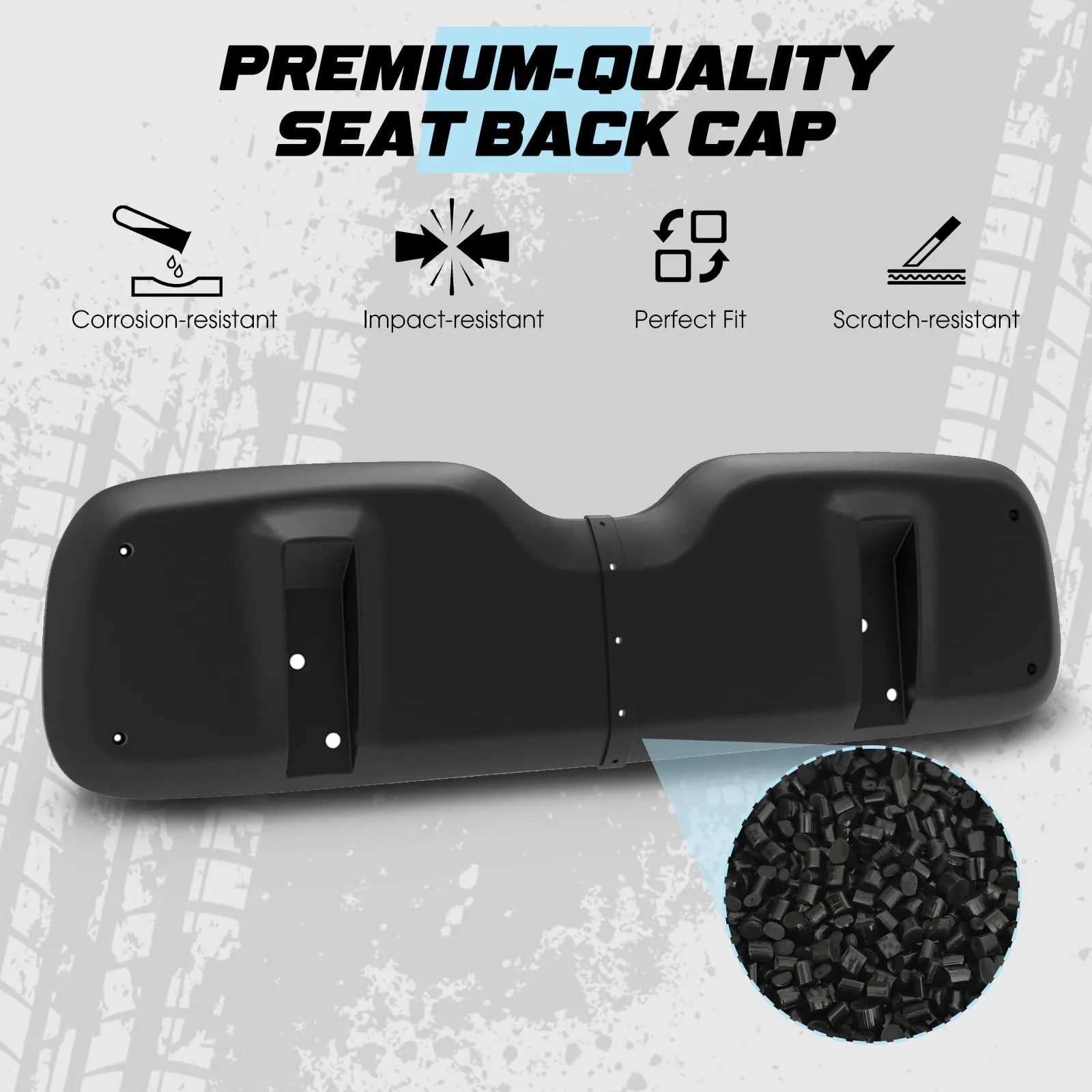 Dacalo Seat Back Cap for E-Z-GO TXT 71752G01 image 3