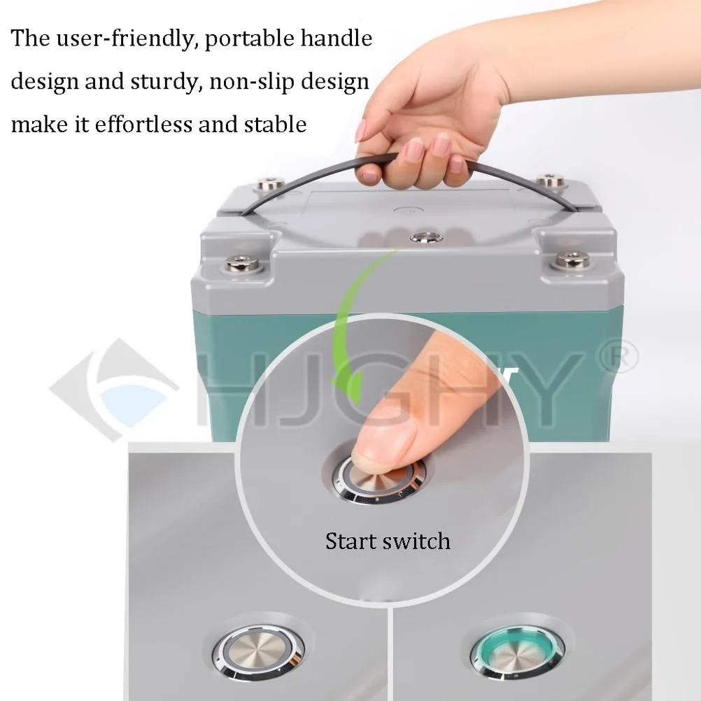 HJGHY 48V 28Ah LiFePO4 Golf Cart Battery image 3