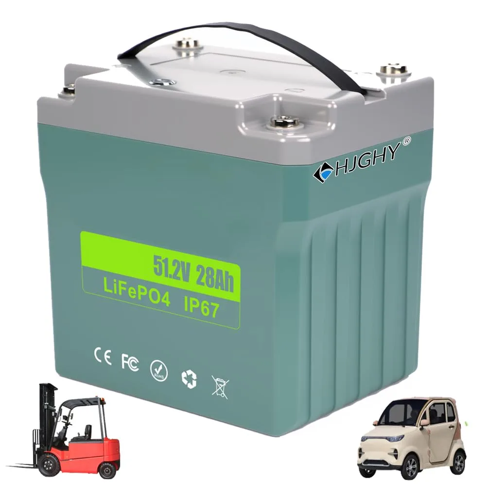 HJGHY 48V 28Ah LiFePO4 Golf Cart Battery