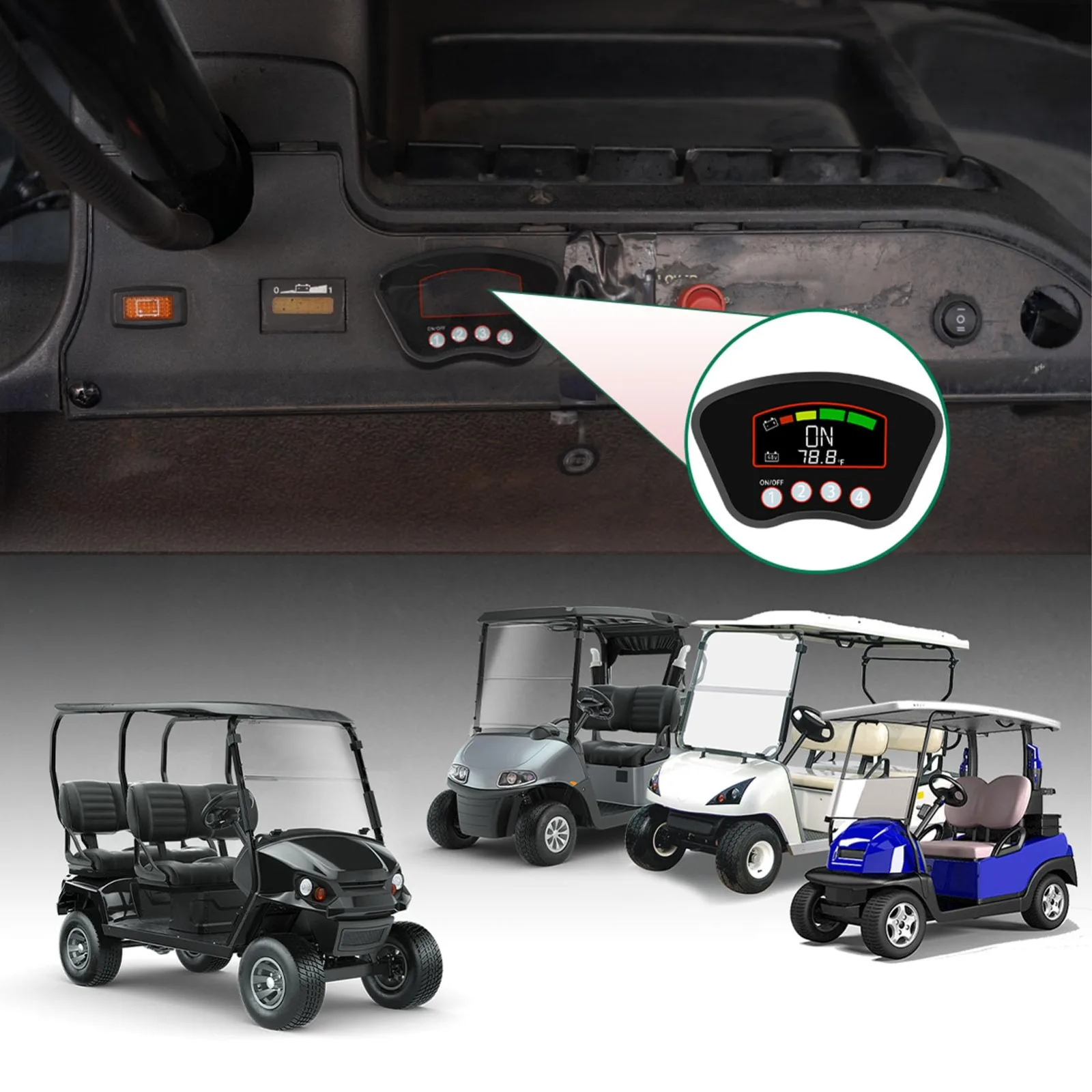 Sunisfa Keyless Ignition Switch for E-Z-GO and Club Car image 4