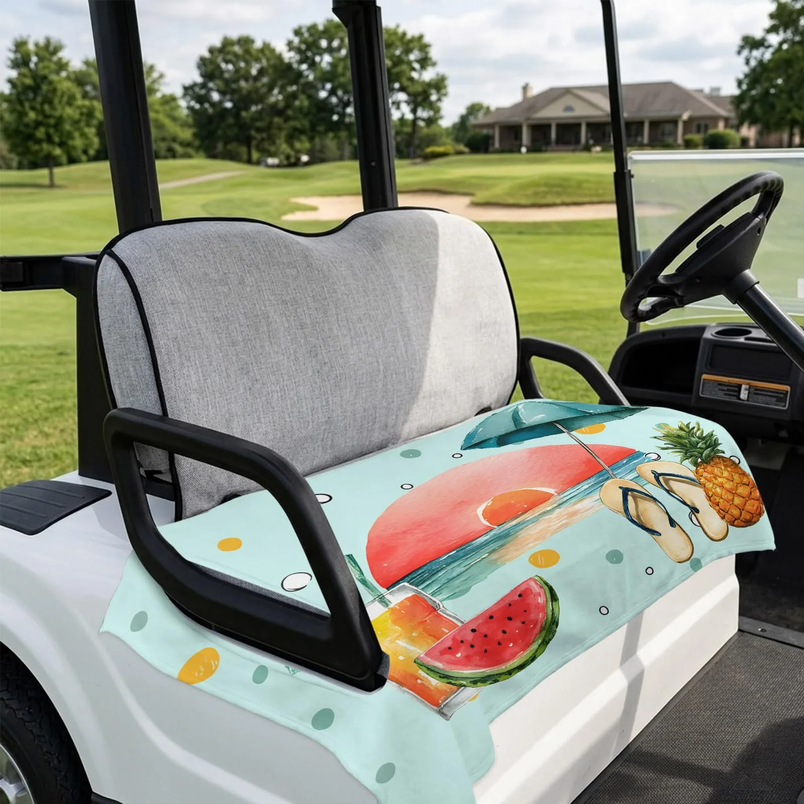DecorLovee Golf Cart Seat Cover Towel, 51 x 31 in image 4