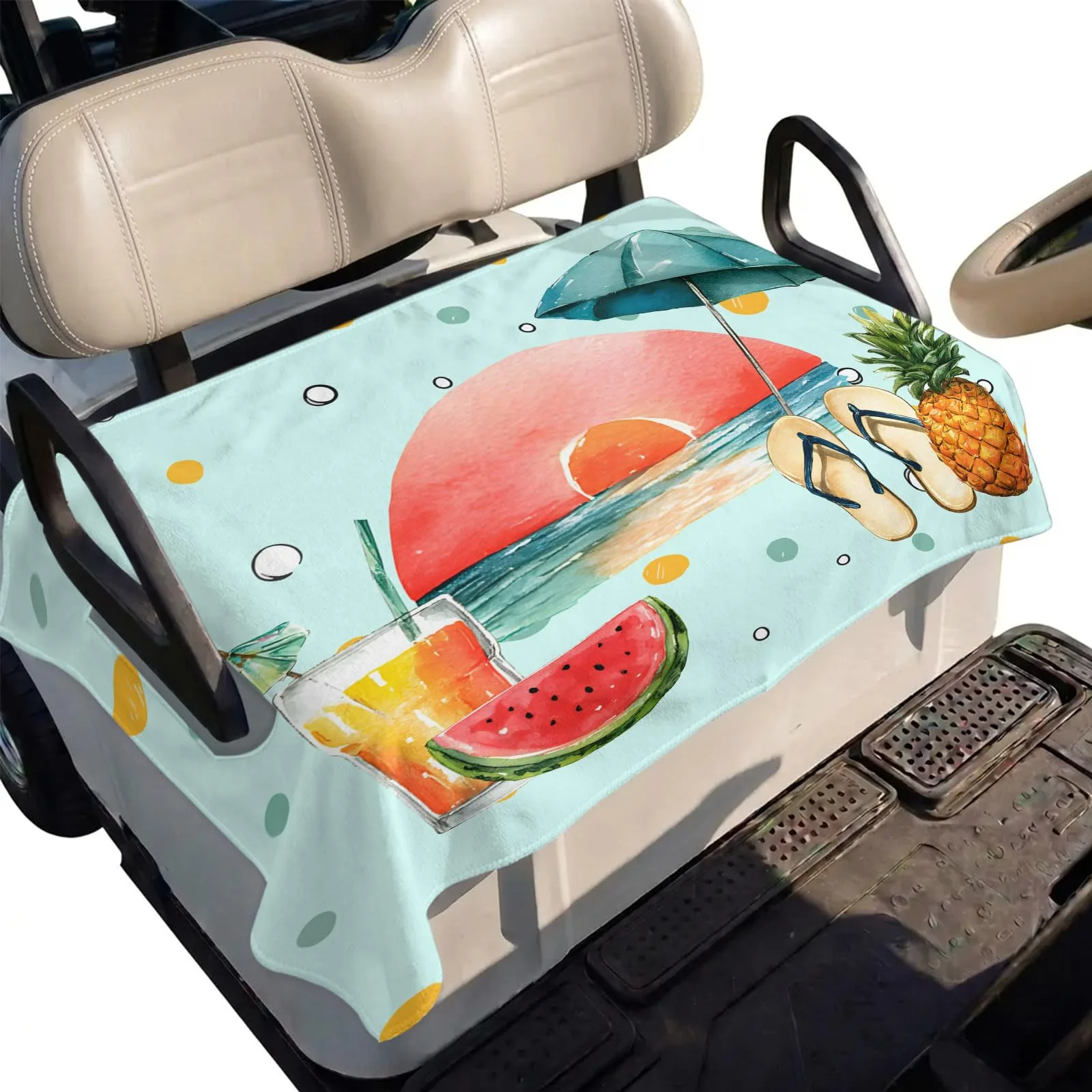 DecorLovee Golf Cart Seat Cover Towel, 51 x 31 in