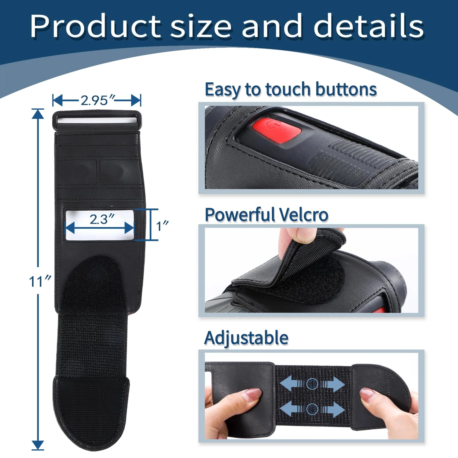 Kanmoon Magnetic Rangefinder Strap Holder for Golf Carts image 2