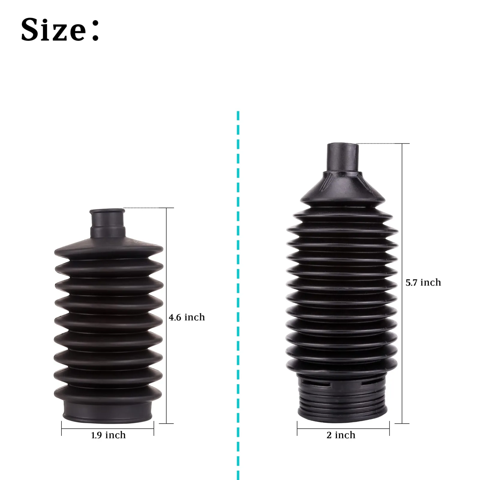 10L0L Steering Bellows for Club Car DS 1997-Up image 4