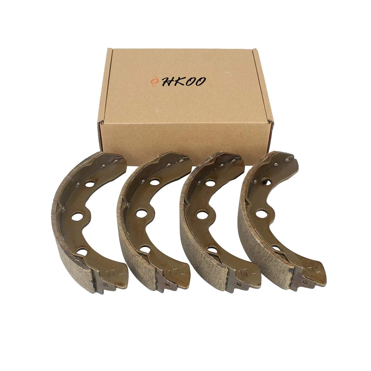 HKOO Brake Shoes for Club Car, EZGO and Yamaha Golf Carts