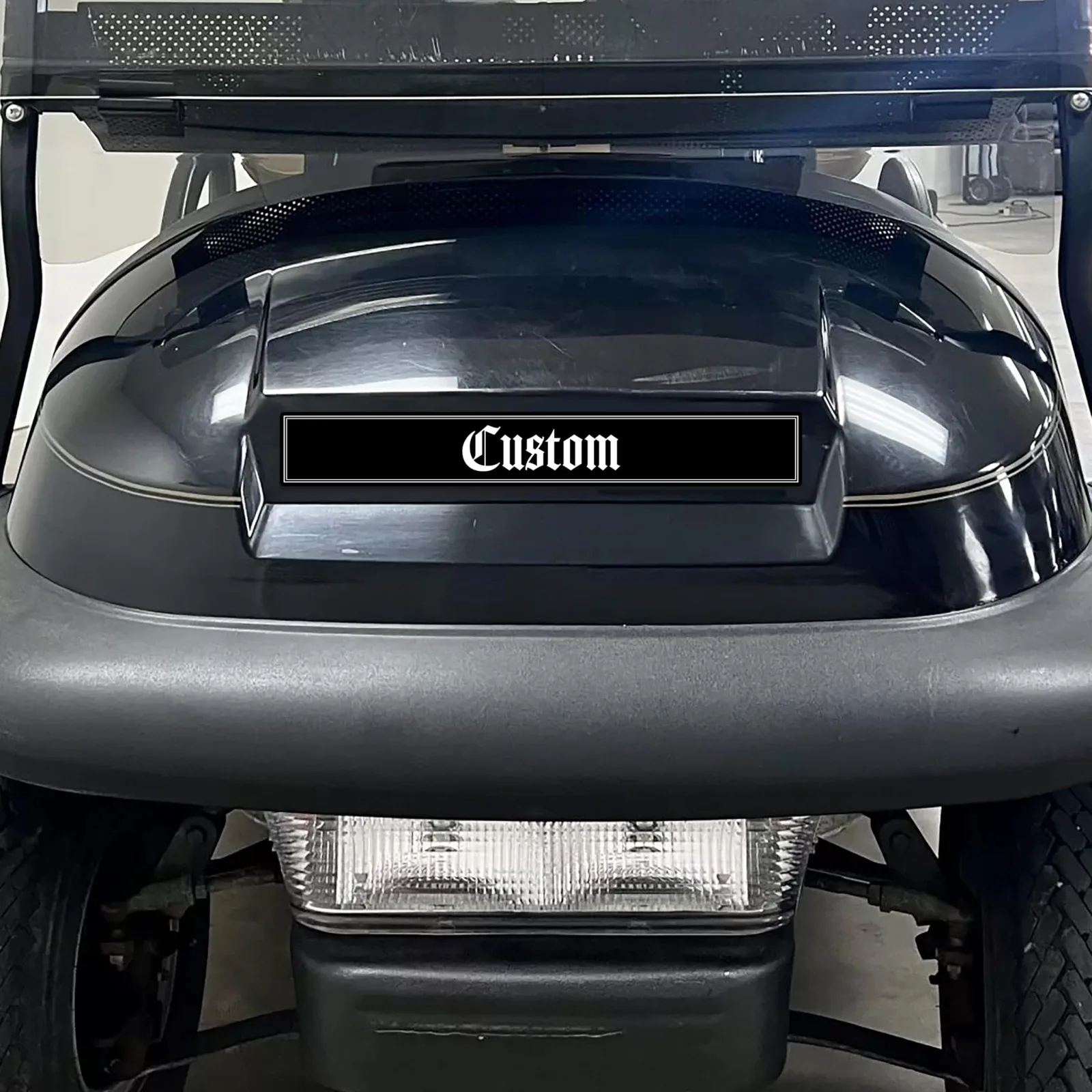 Custom Name Plate for Club Car Precedent Golf Cart image 3