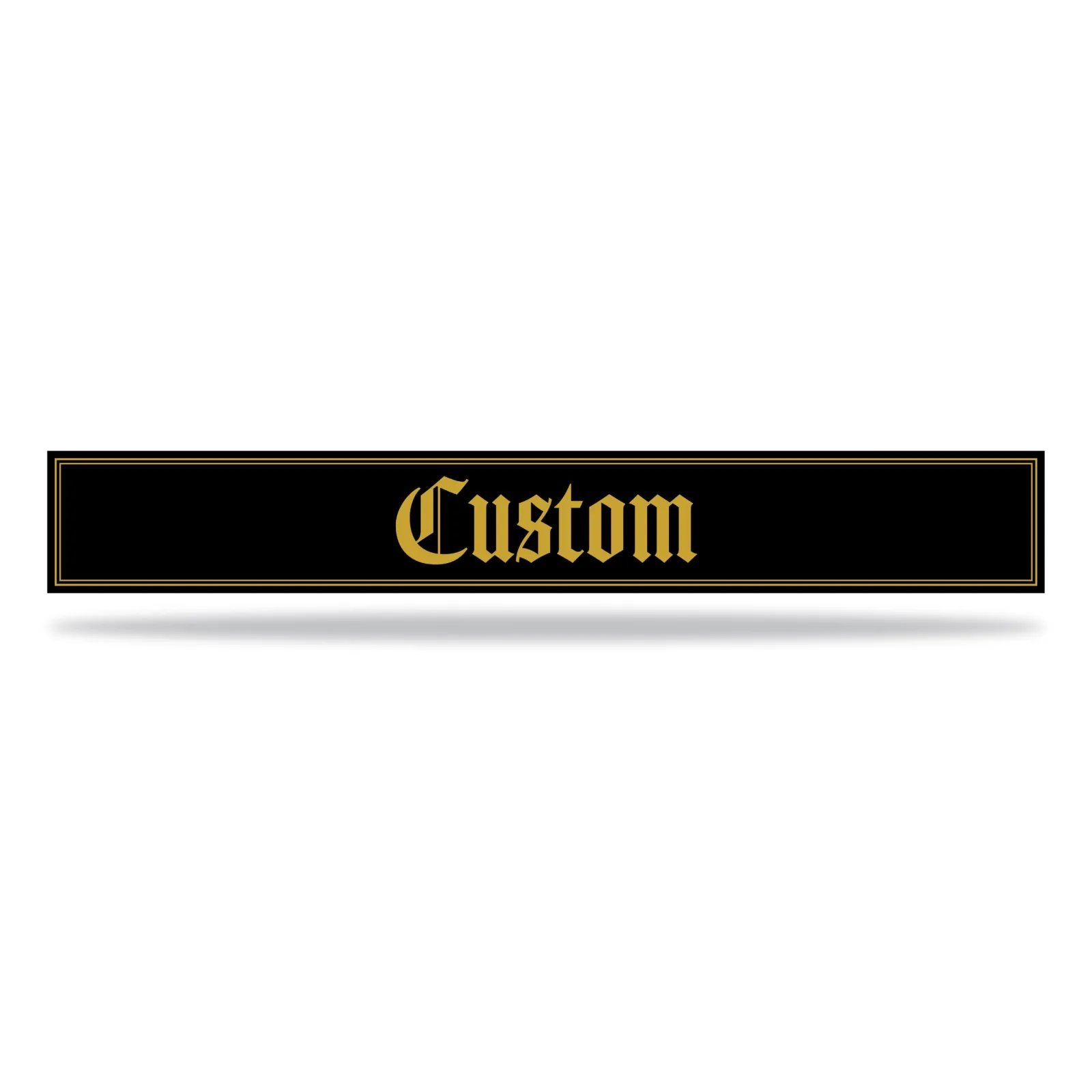 Custom Name Plate for Club Car Precedent Golf Cart