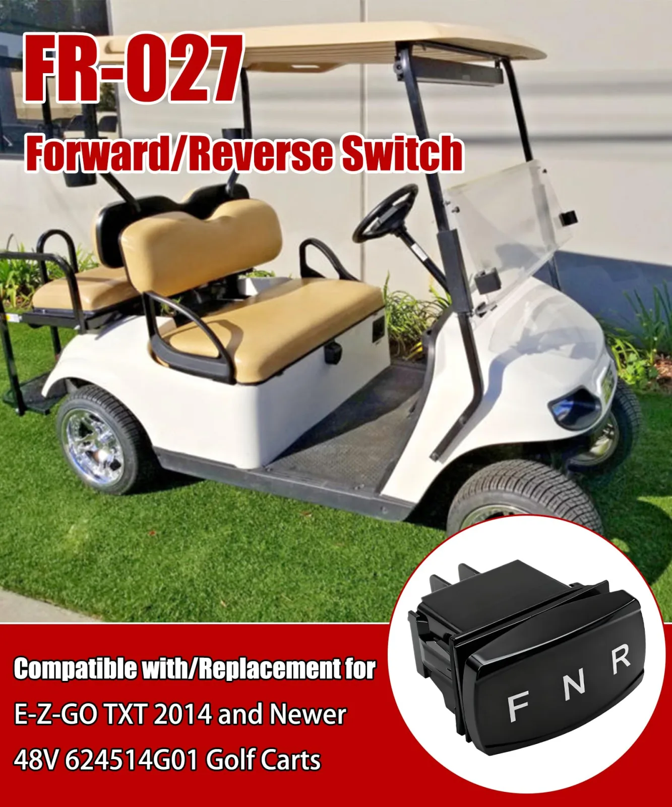 DYYYYD FR-027 Forward/Reverse Switch for E-Z-GO TXT 48V image 2