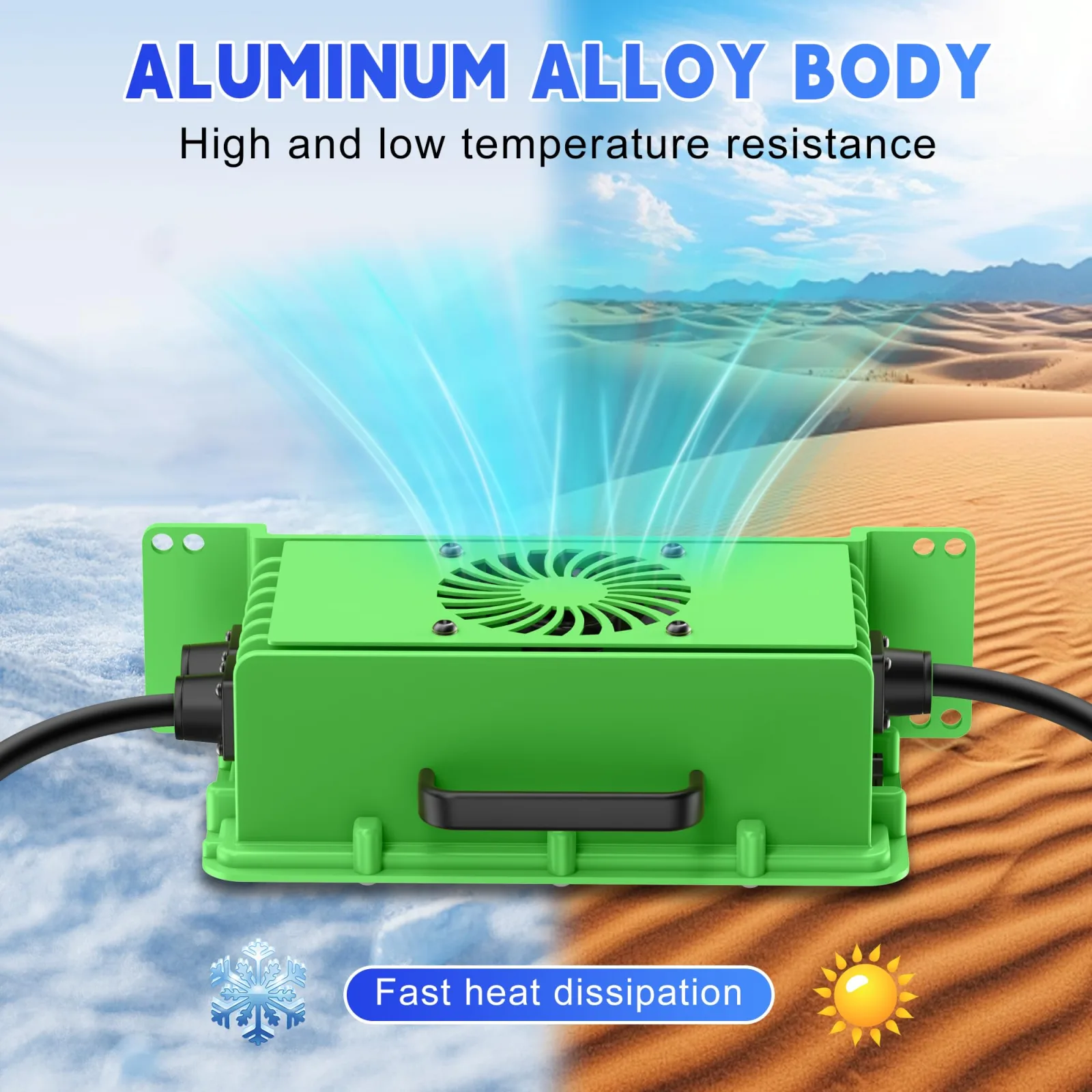 FcotMiue 48V 18A Charger for Yamaha G14-G22 image 3