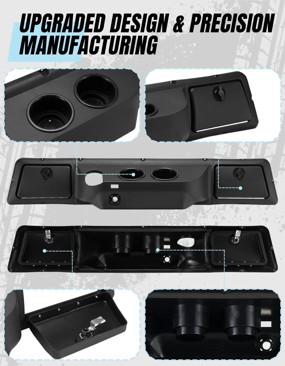 Dacalo Dash Cover Assembly for Club Car DS 1982+ image 4