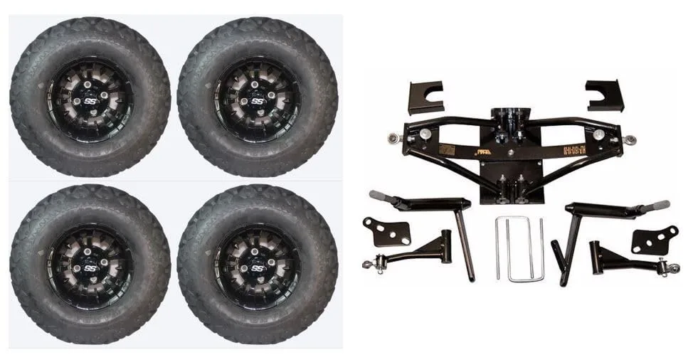 3G 6-Inch Lift Kit with Wheels for Club Car DS 1984-2003