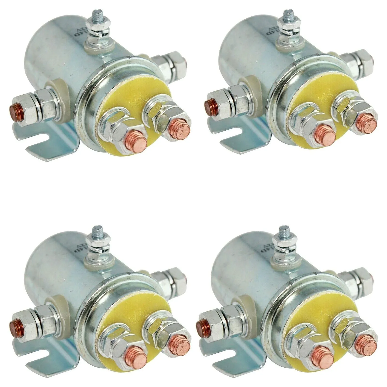 Generic 12V SPDT 5-Terminal Solenoids 9603, Set of 4