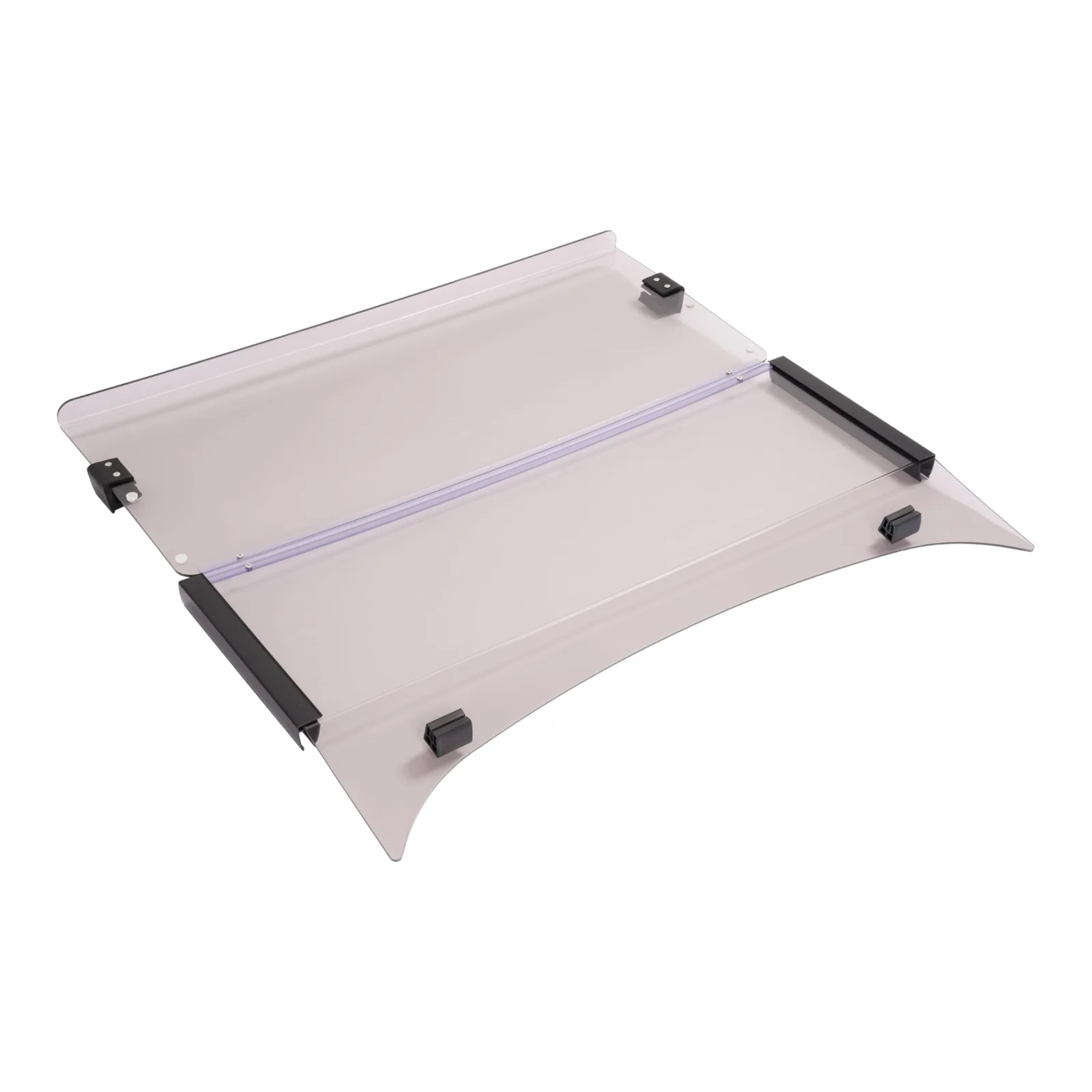 ALMULOO Smoke Folding Front Windshield for 1996‑Up Columbia Par Car - AI-1046 image 2