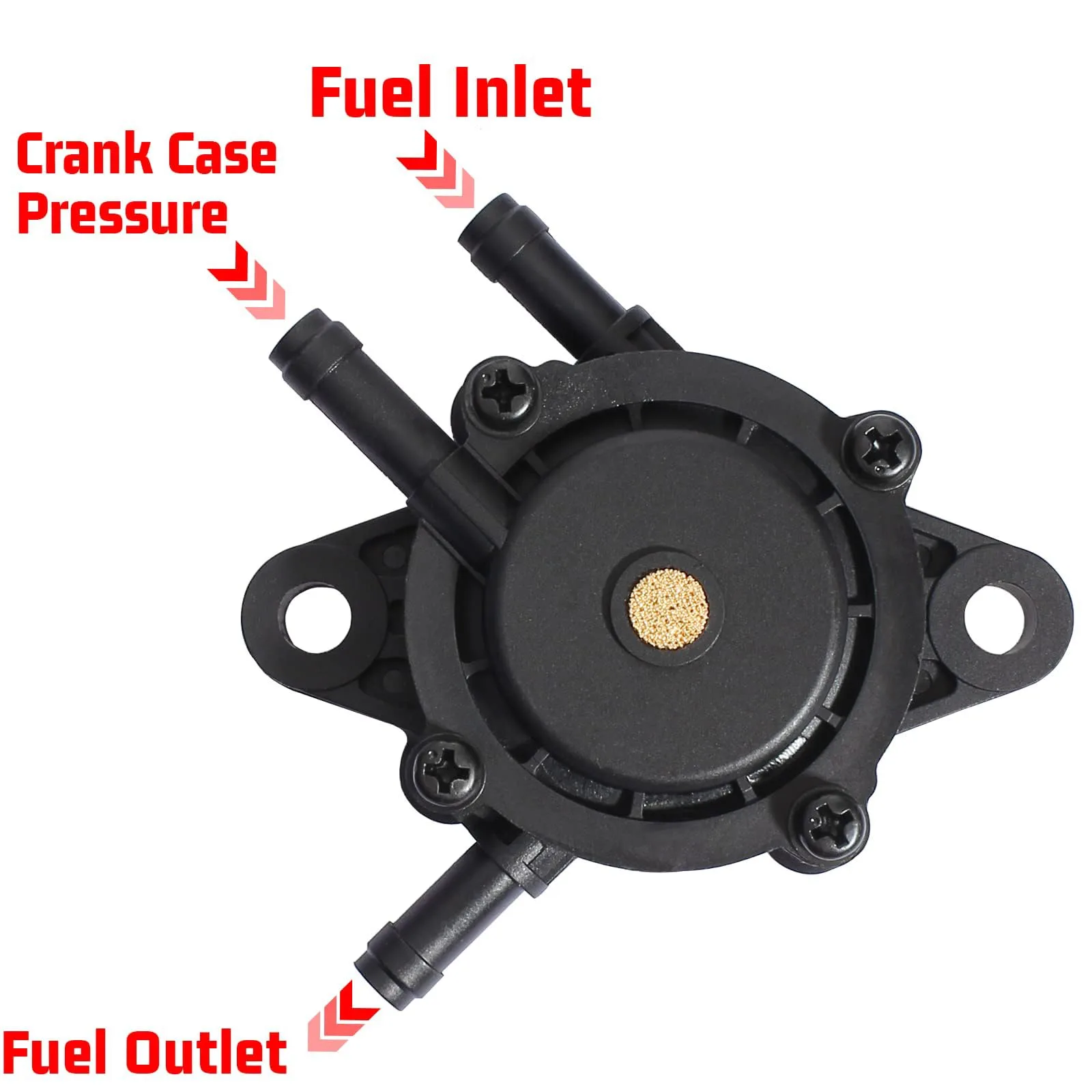 Unifizz Q61099A Electric Fuel Pump for Gas Golf Carts image 4