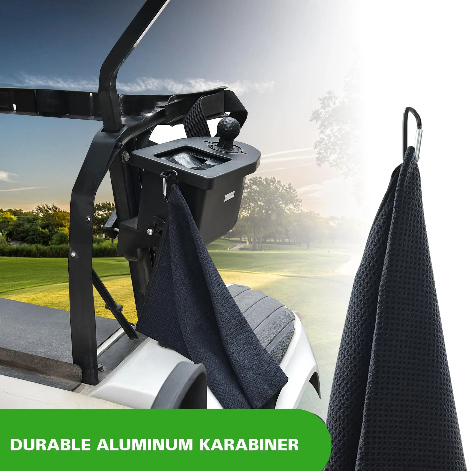 Orle Oko Golf Cart Ball Washer and Club Cleaner Kit image 2