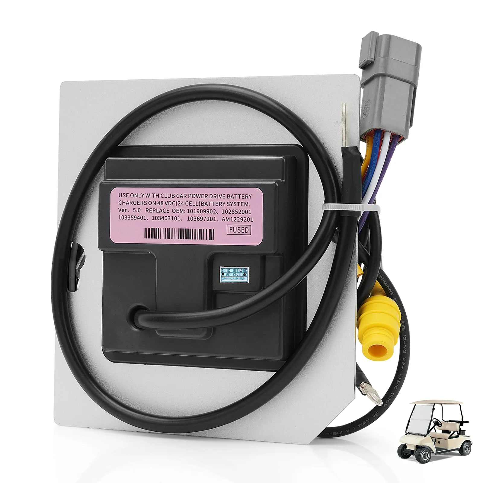 FIXHAWK 48V OBC for Club Car DS Regen II
