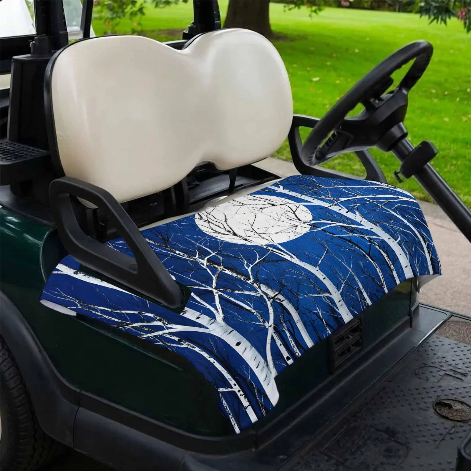 Trosturdspn Golf Cart Seat Cover, 51 x 31 in