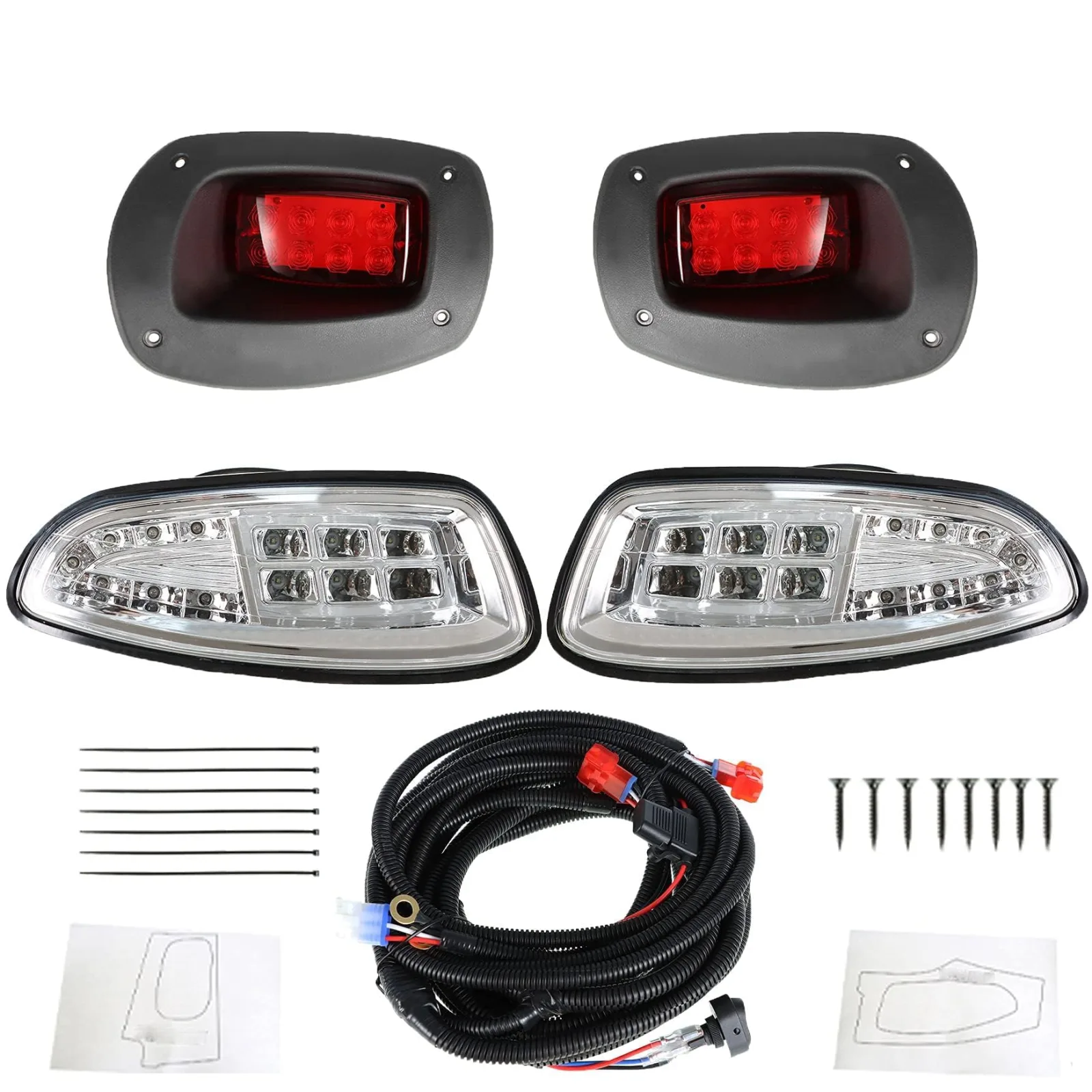 WFLNHB 12V LED Light Kit for E-Z-GO RXV 2008-2015