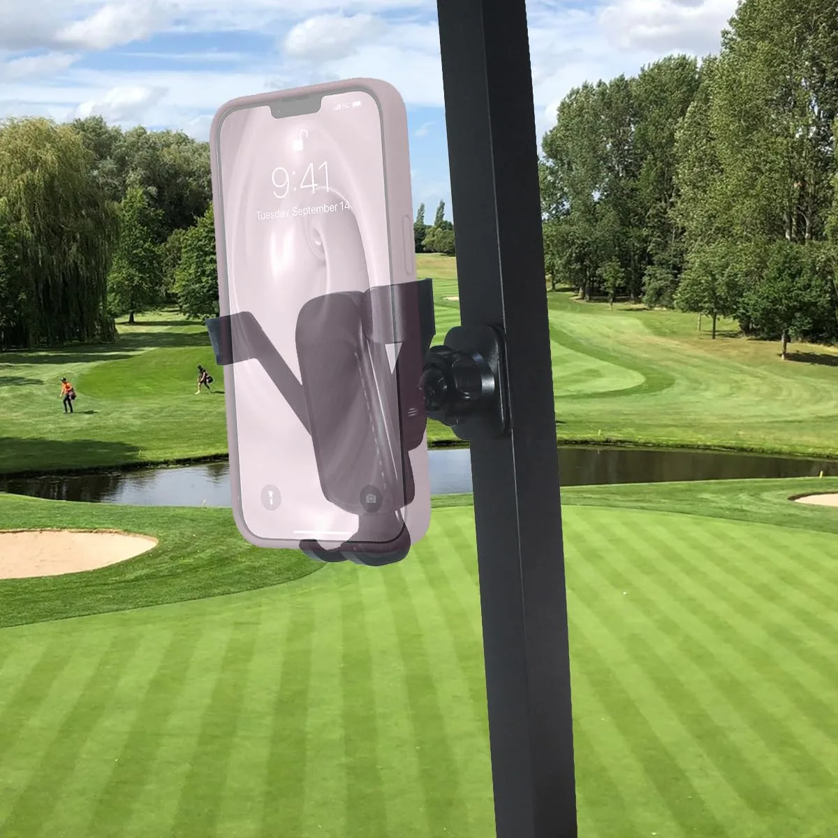 HKOO Magnetic Golf Cart Phone Mount Holder