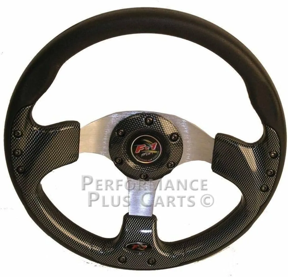 Performance Plus Carts Yamaha 12.5-Inch Steering Wheel