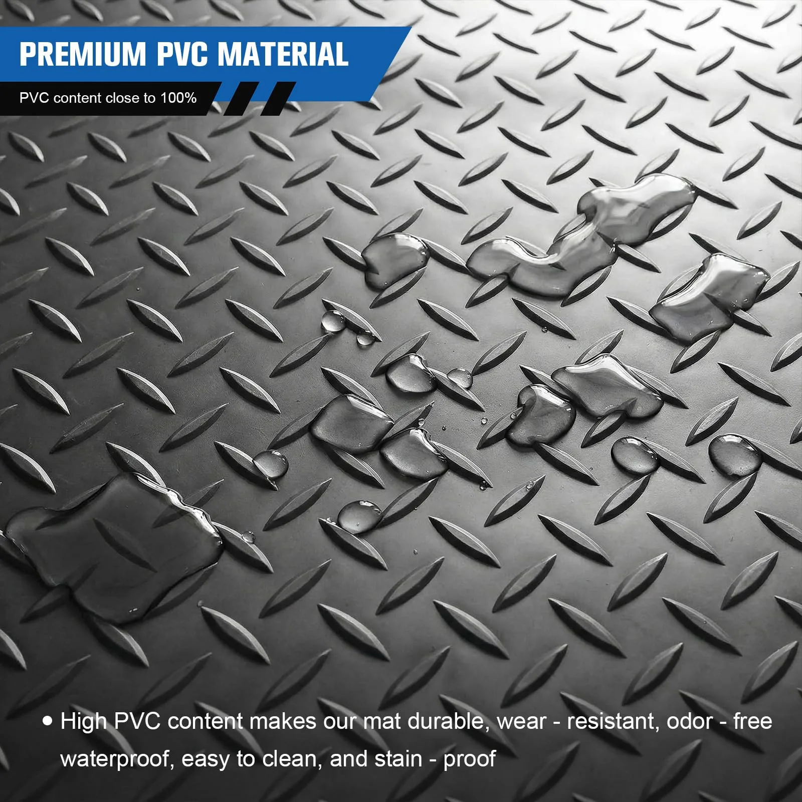 PVC Golf Cart Garage Floor Mat Roll, 2.5mm image 4