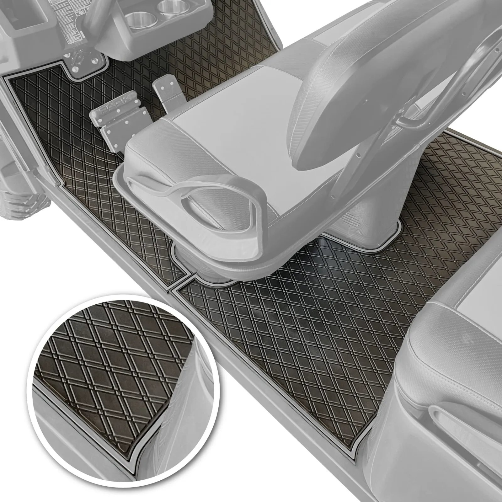 Xtreme GCM44 Floor Mats for E-Z-GO L6 2021+