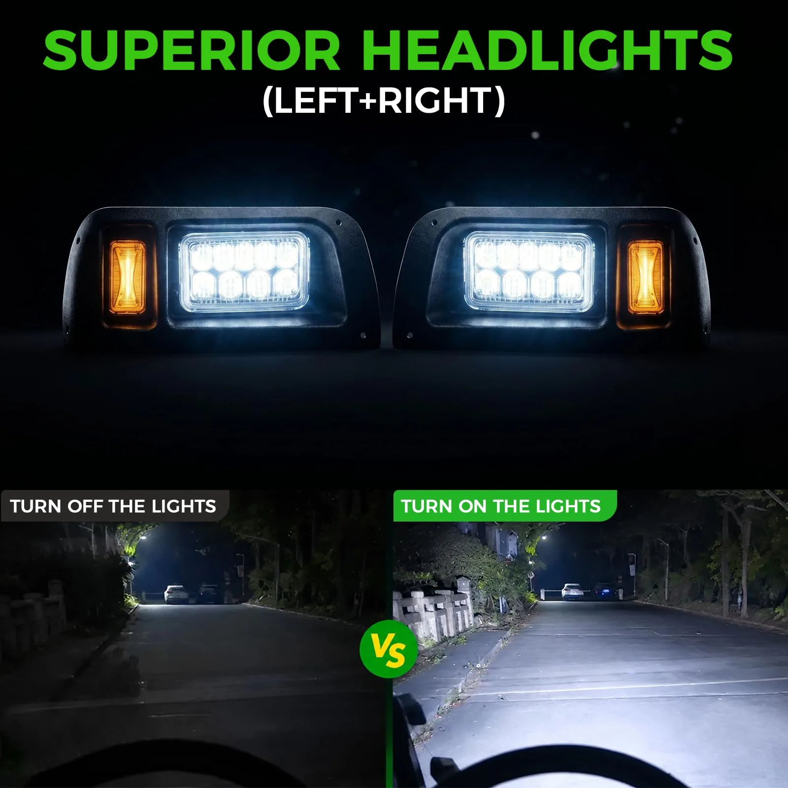 12V LED Light Kit for Club Car DS 1993-Up image 3