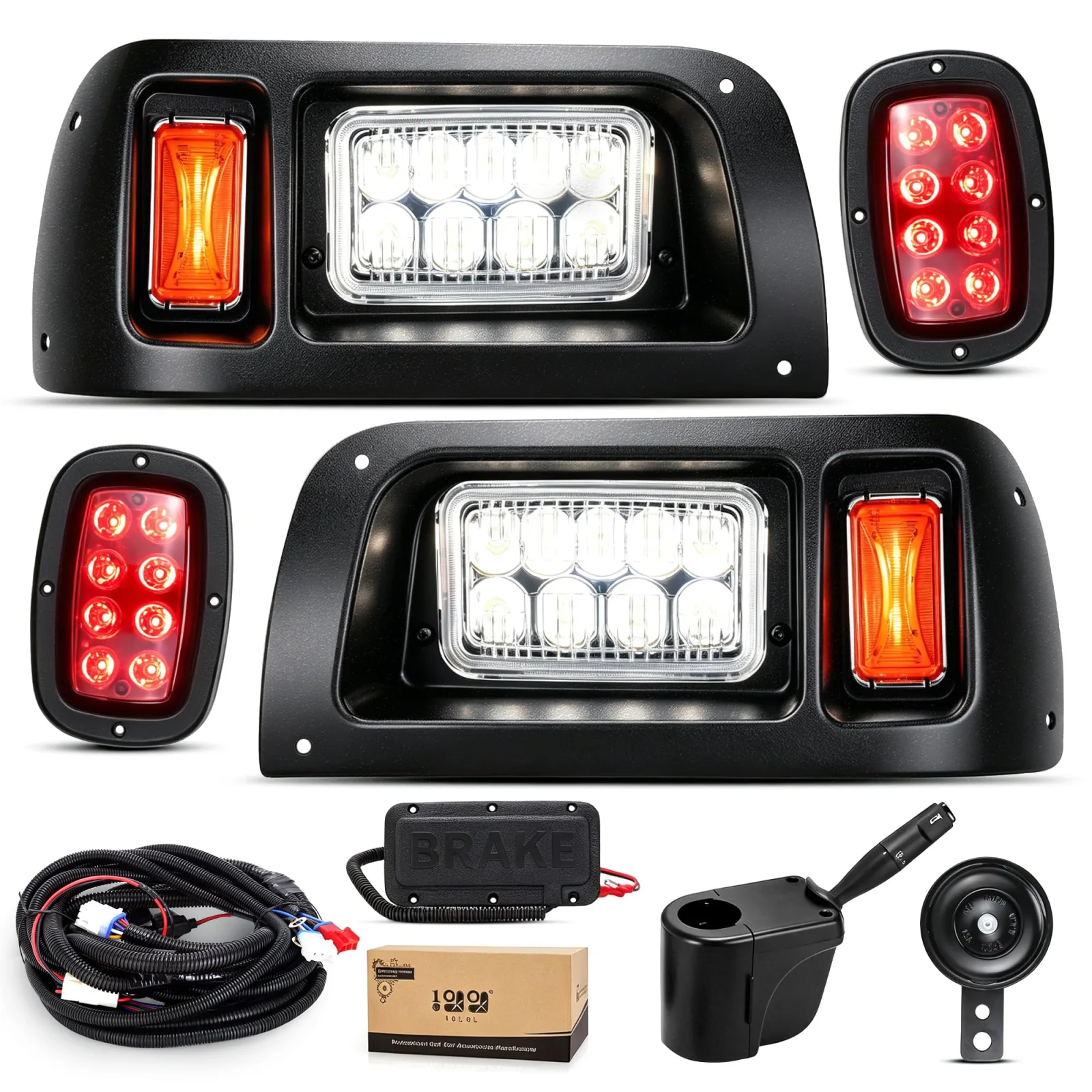 12V LED Light Kit for Club Car DS 1993-Up