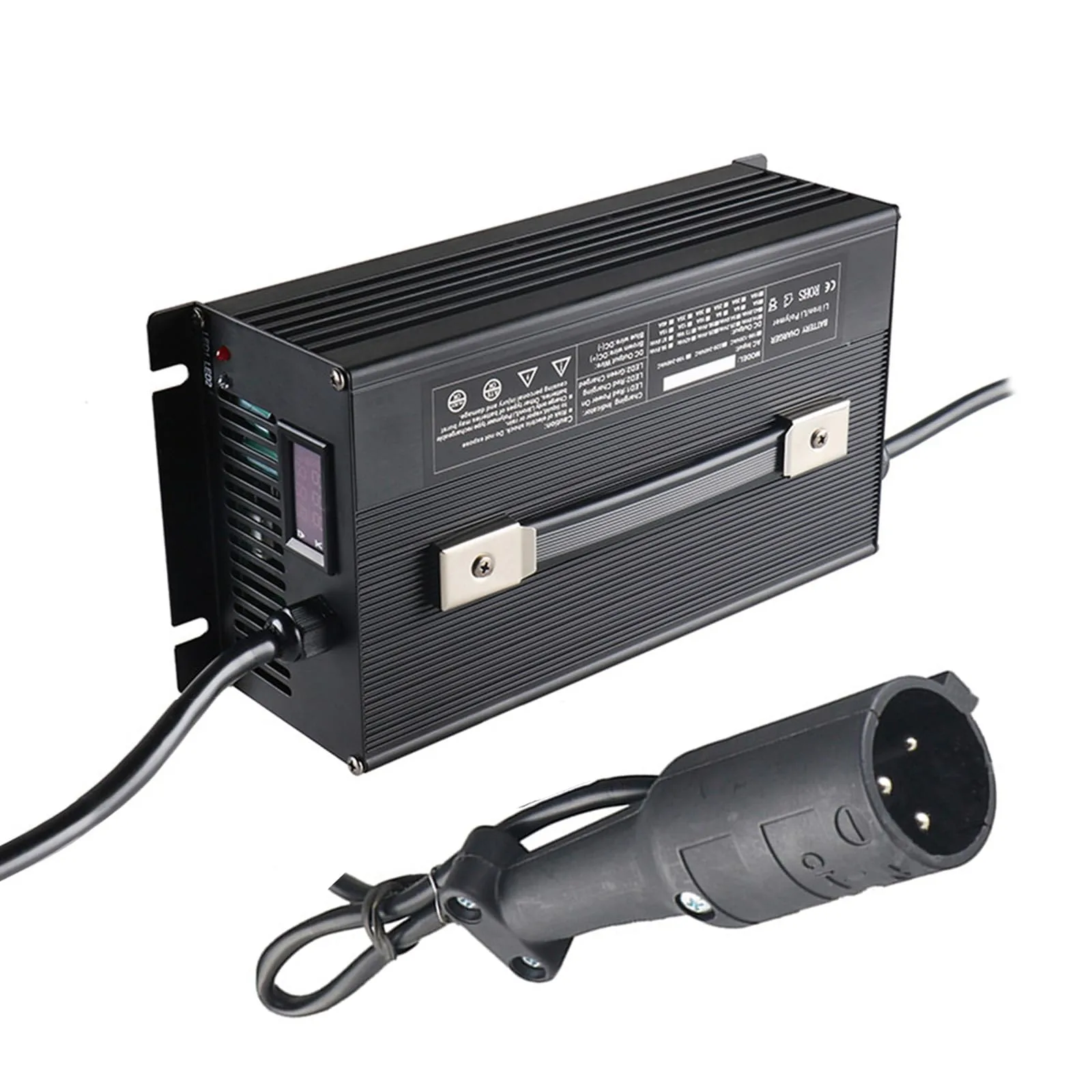 Lzyjckh Smart Golf Cart Battery Charger 12V-72V