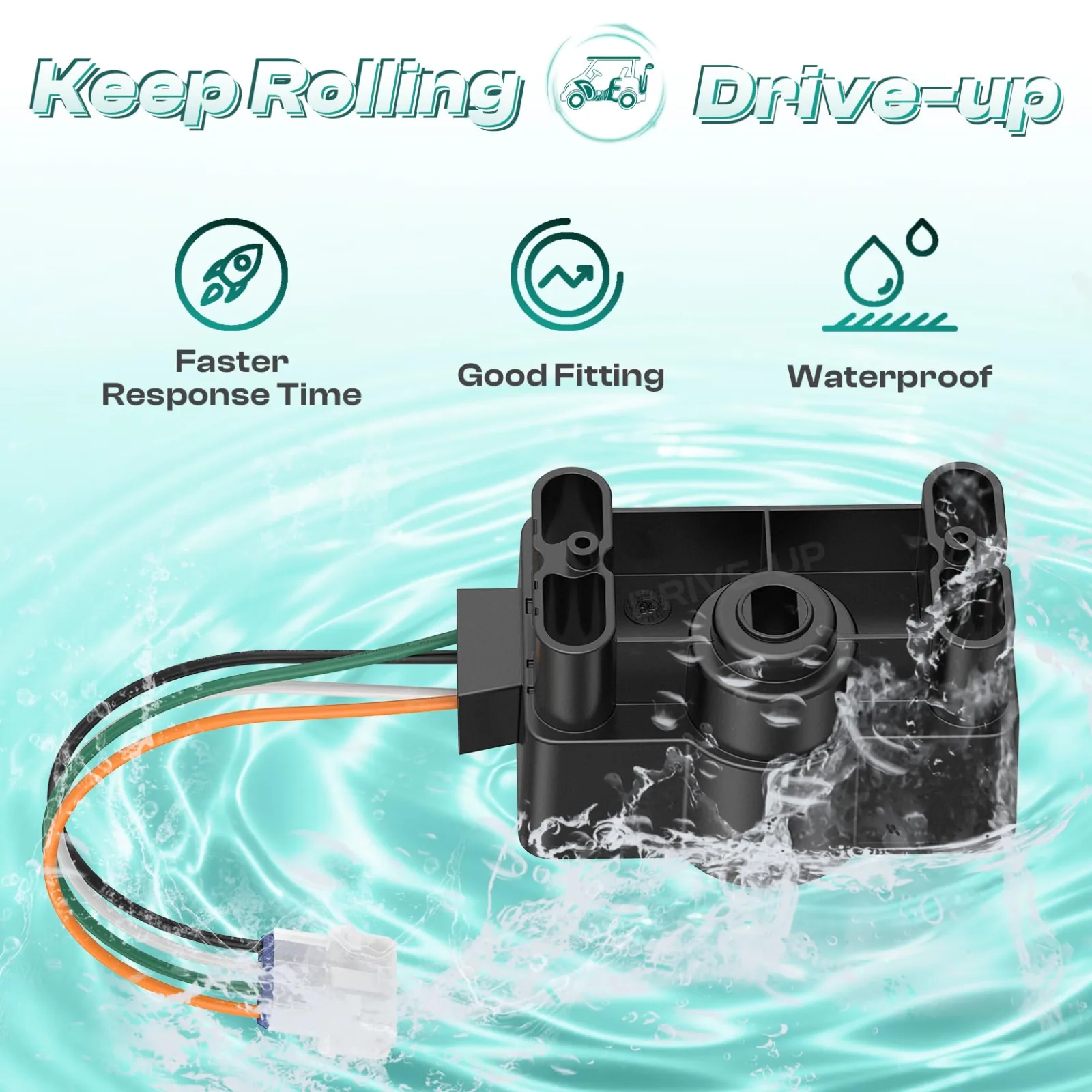 DRIVE UP GCOR Sensor for Club Car Precedent Gas Models image 2