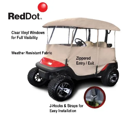 RED DOT Golf Cart Enclosure for 54-Inch Canopies image 2