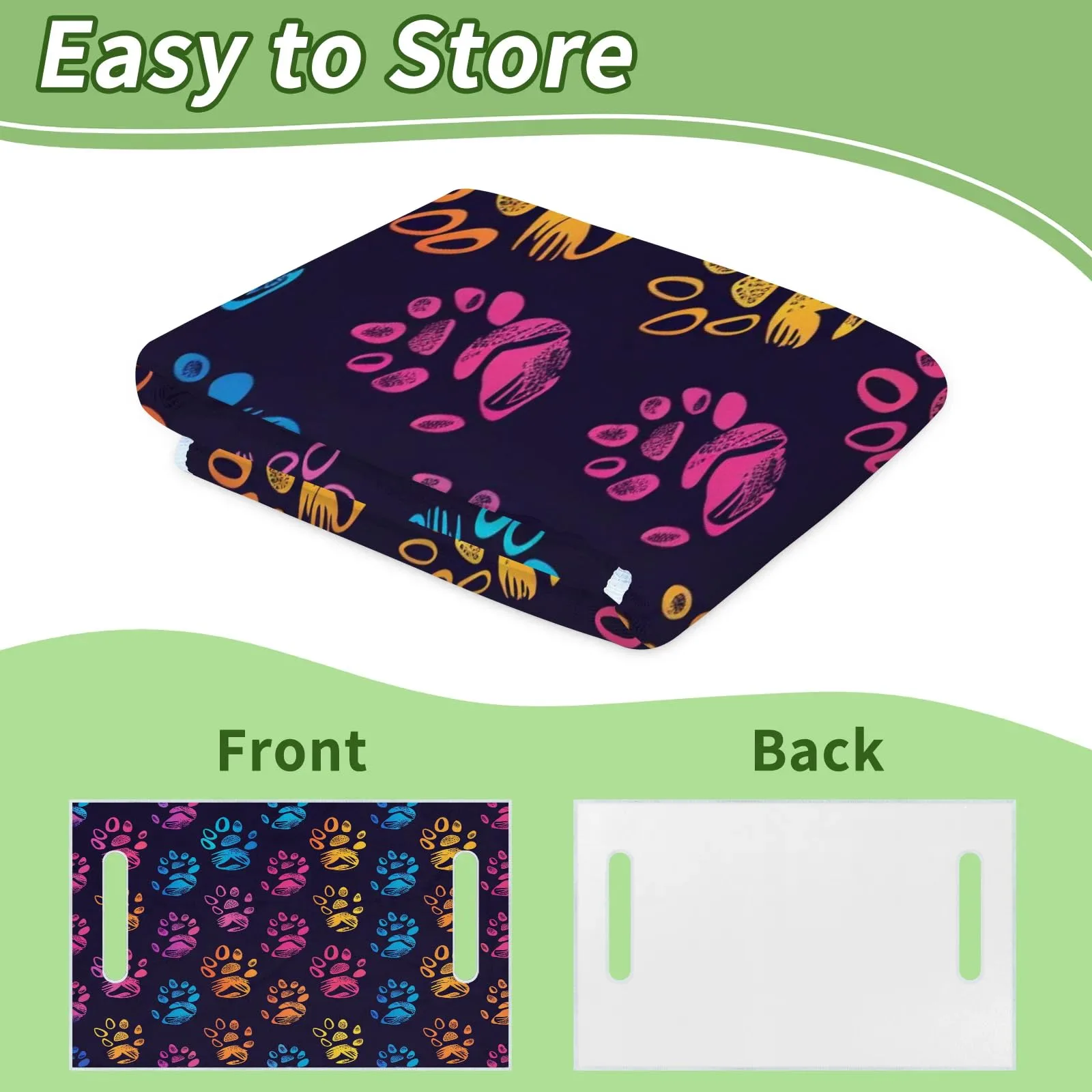 Tiveruda Golf Cart Seat Cover for Double Seats, 51 x 31 in image 4