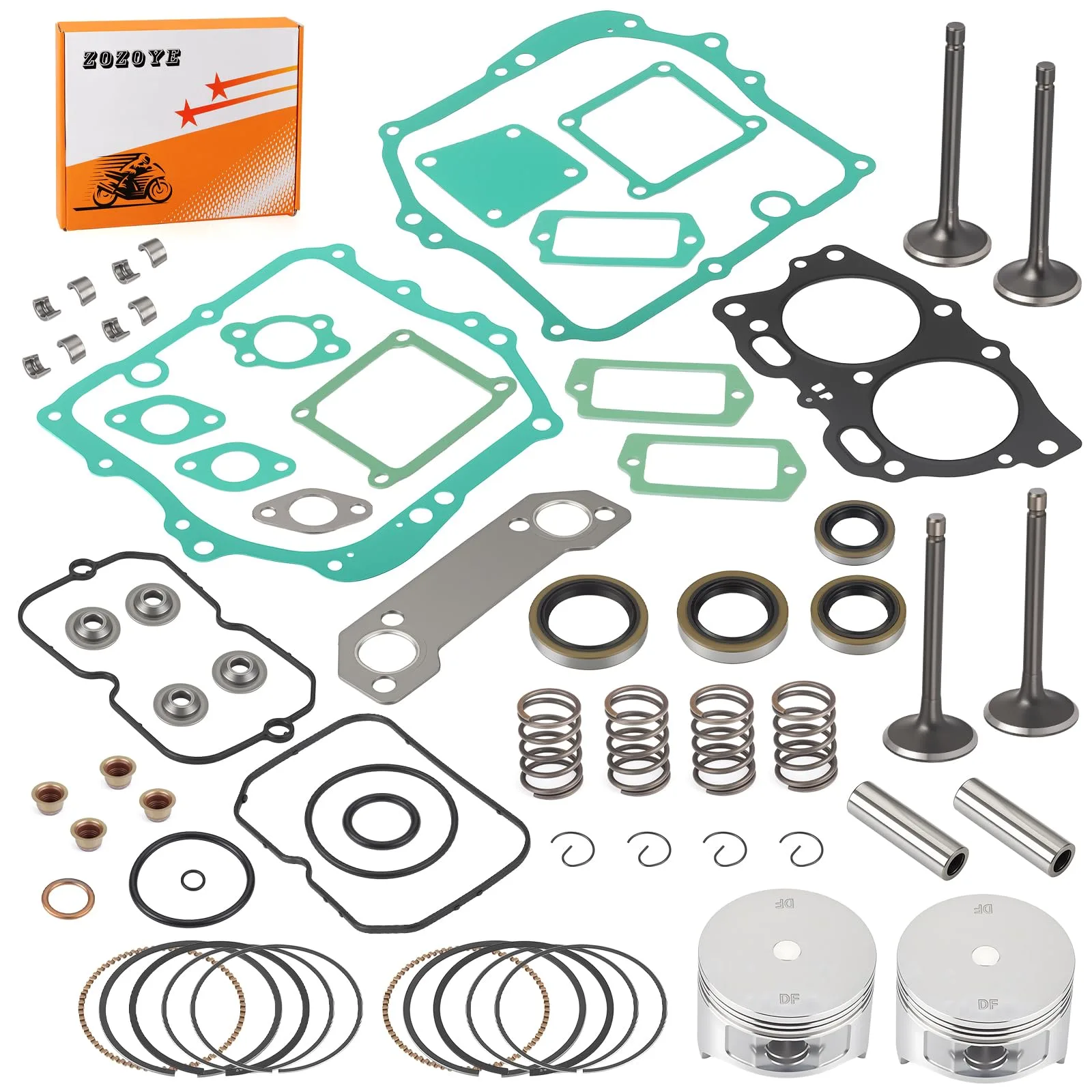 zozoye E-Z-G-O 350cc Engine Top End Rebuild Kit 72505-G01 image 4