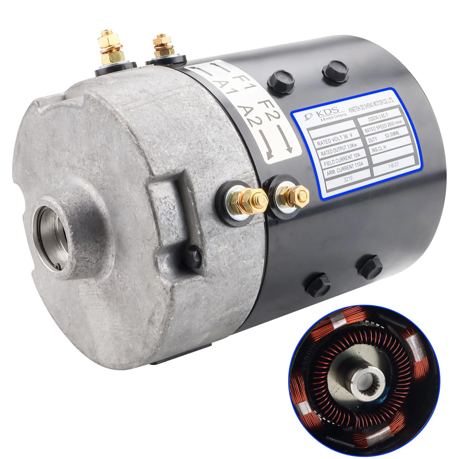 Cotether 73445-G02 36V Motor for E-Z-GO TXT PDS