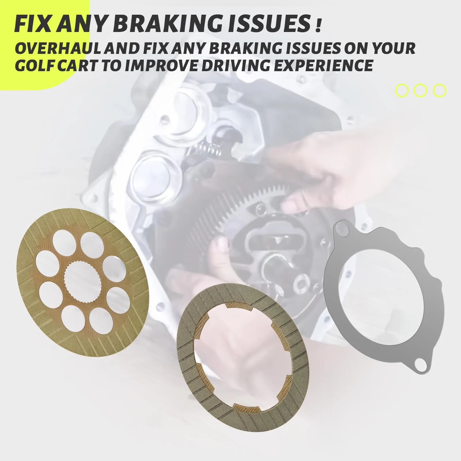 Panglong Rear Brake Kit for Yamaha G29 2007-2014 image 3