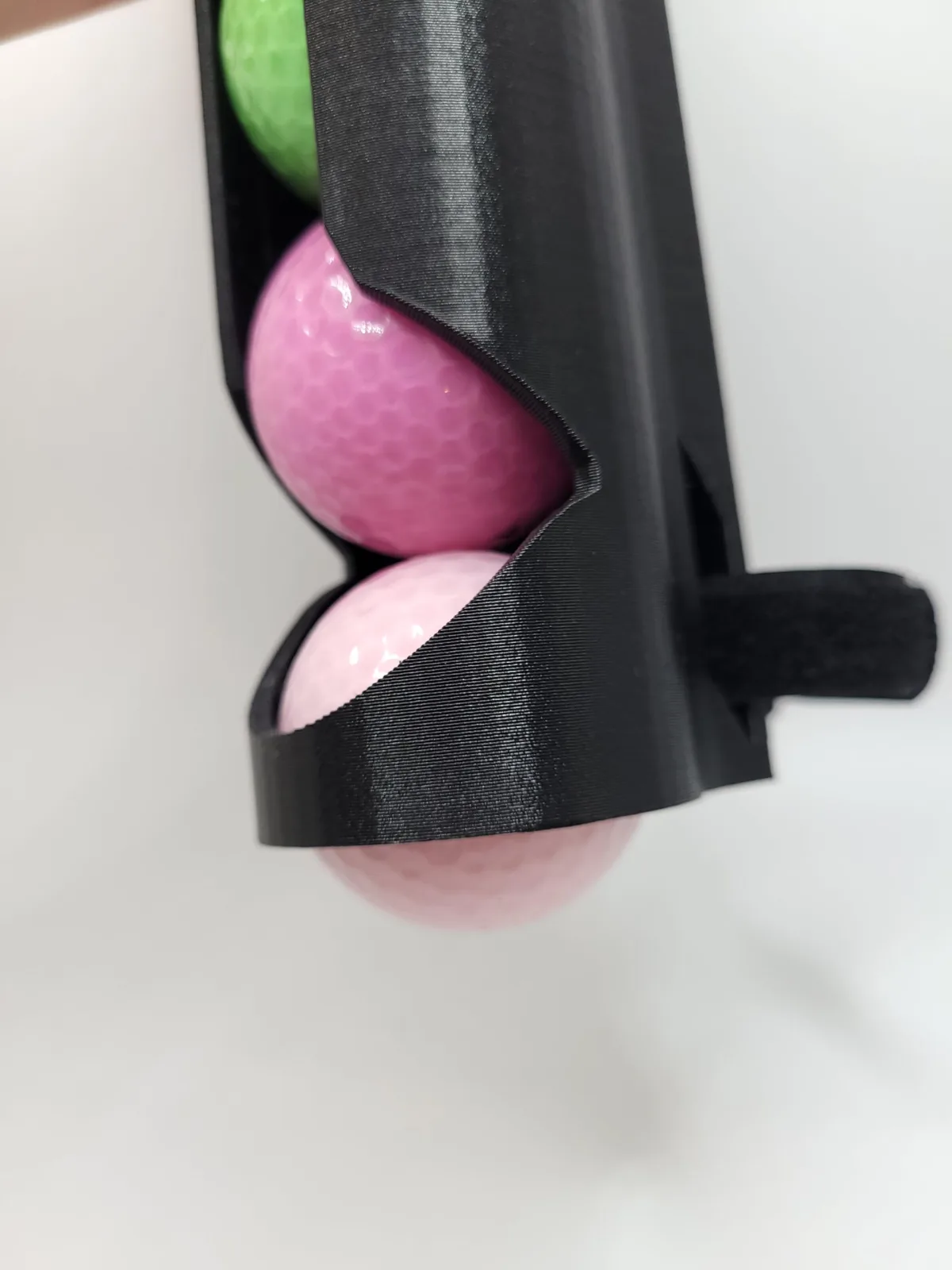 Velcro Golf Ball Holder and Dispenser for Golf Carts image 4