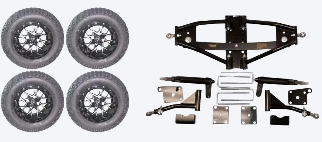3G 6-Inch Lift Kit for Club Car Precedent with 12-Inch Wheels