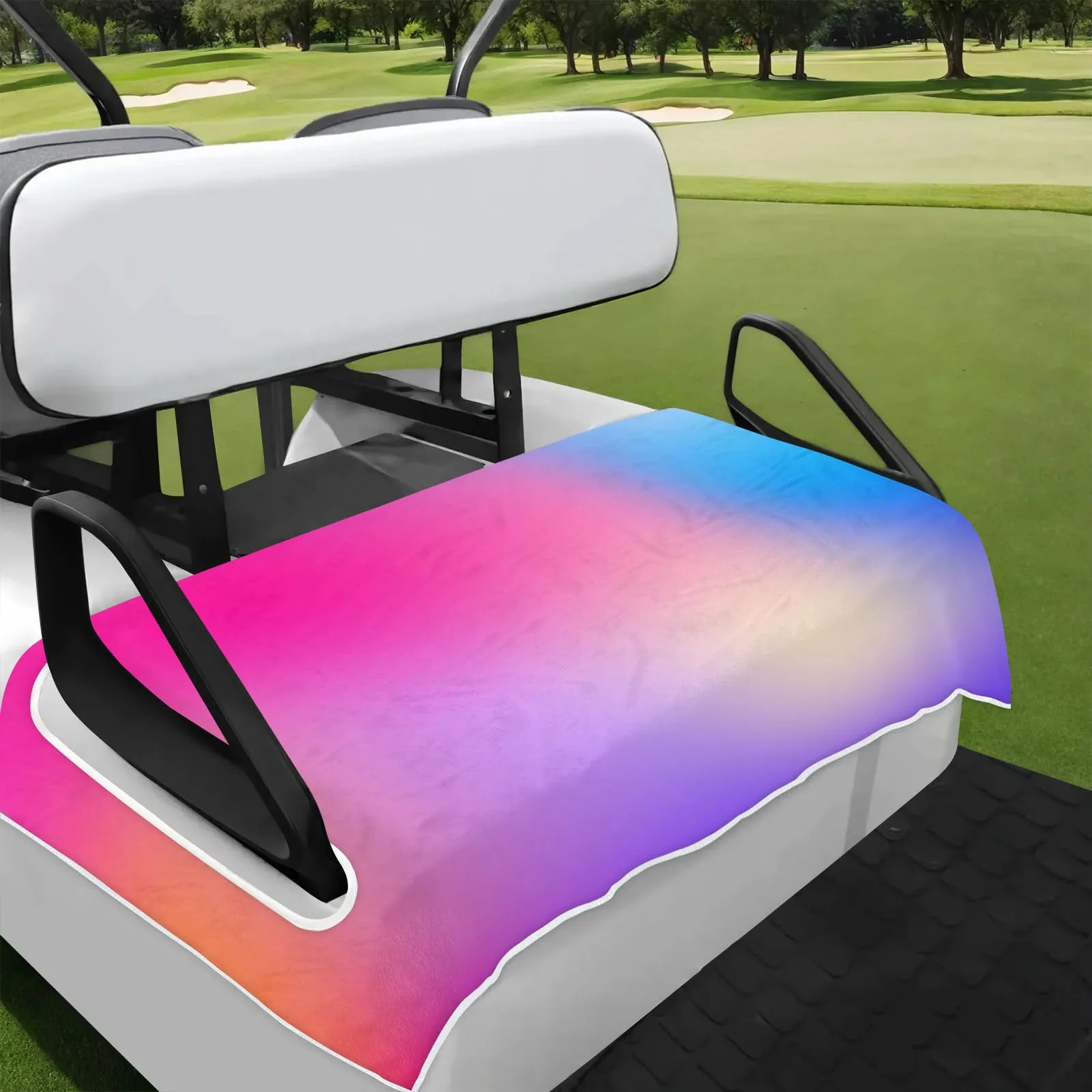 Tiveruda Golf Cart Seat Cover for Double Seats