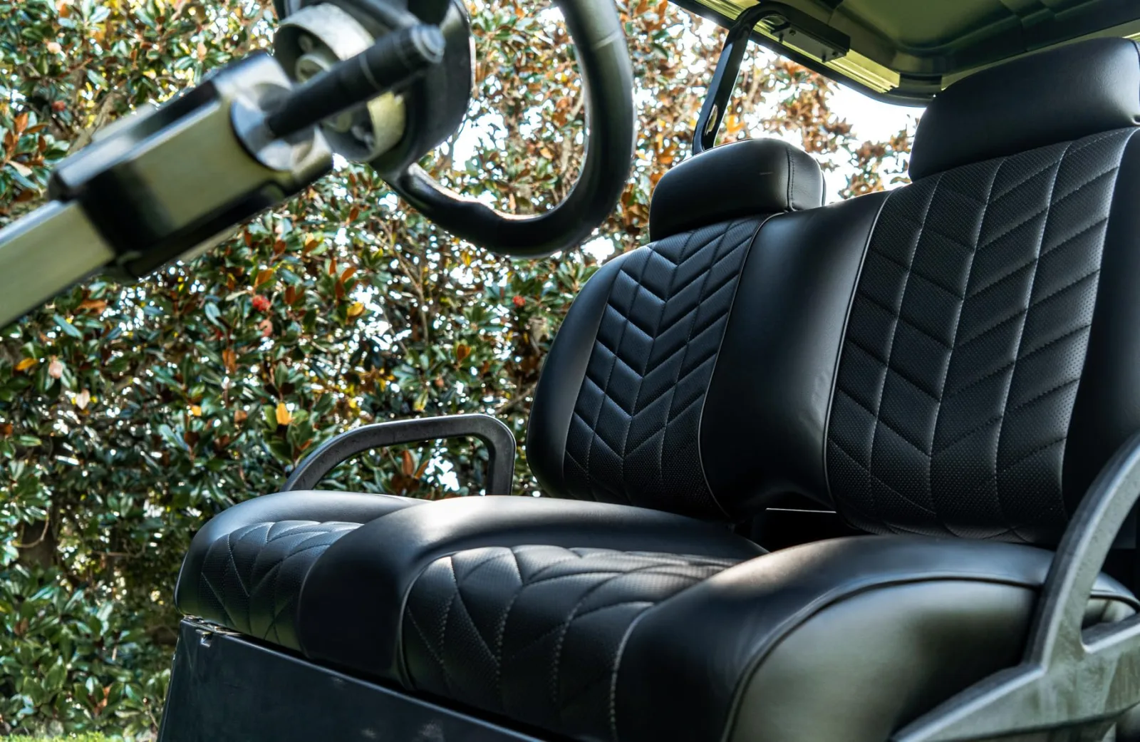 MADJAX Aviator Seat Cushion Set for E-Z-GO RXV image 2